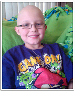 Brandon during treatment