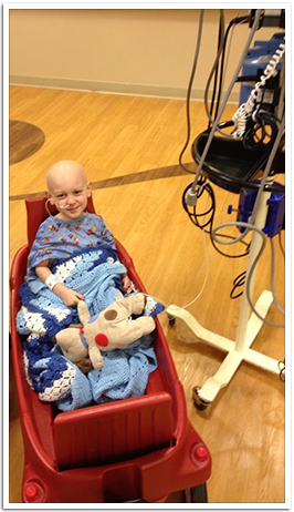 Gavin in hospital