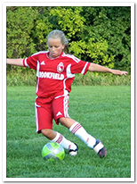 Playing Soccer