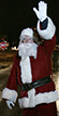 Santa waving